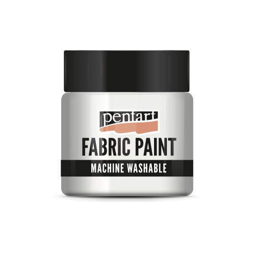 Barva na textil PENTART 50 ml PERLEŤOVÁ BÍLÁ