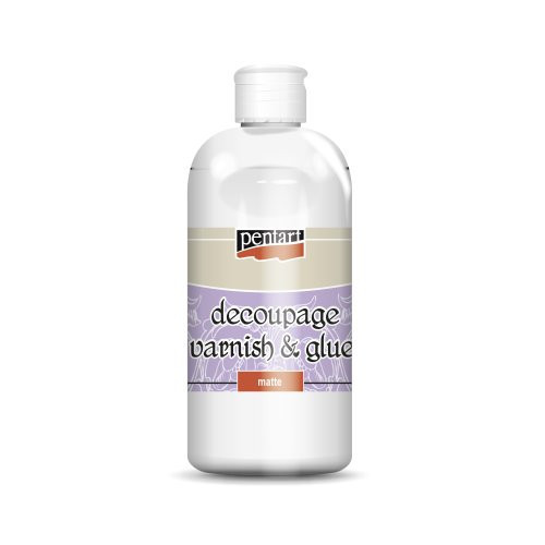Lepidlo a lak na Decoupage matný 500 ml