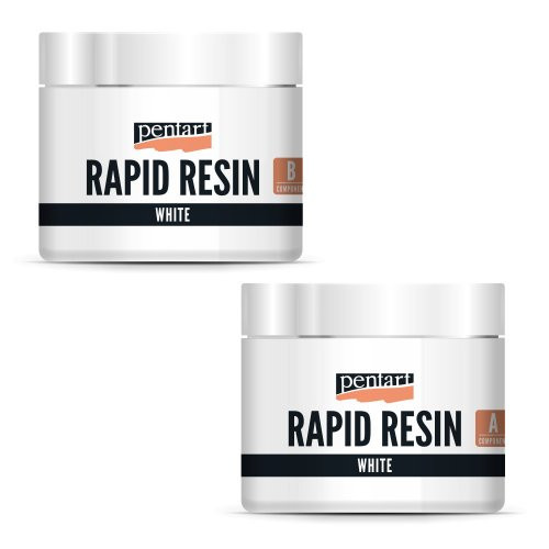 Rapid Resin PENTART 1:1 sada 80 ml BÍLÁ
