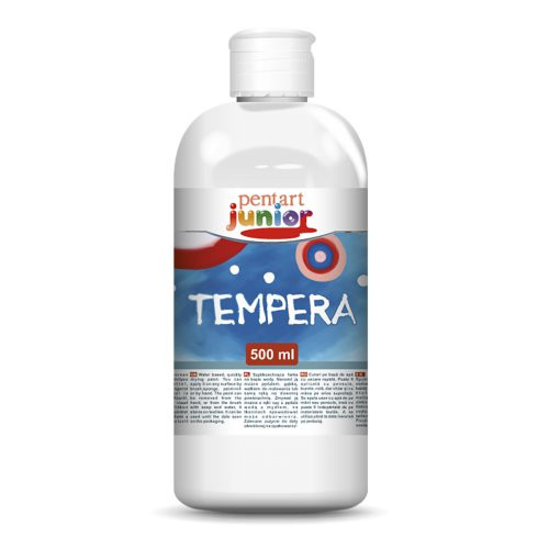 Temperová barva PENTART 500 ml BÍLÁ