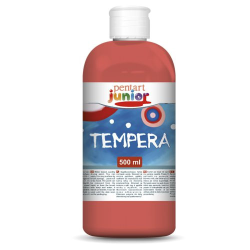 Temperová barva PENTART 500 ml ČERVENÁ