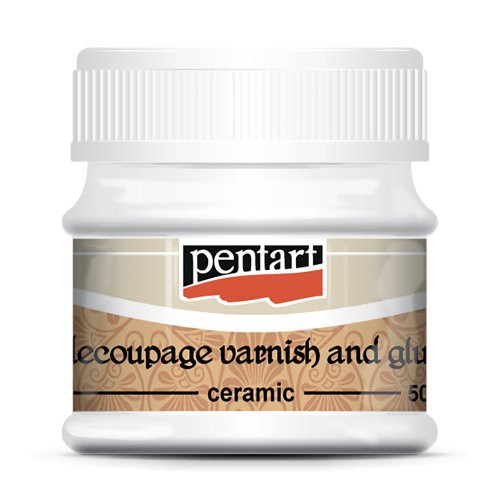 Lepidlo a lak Decoupage na keramiku PENTART 50 ml