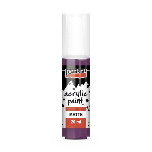 Akrylová barva matná PENTART 20 ml PURPUROVÁ
