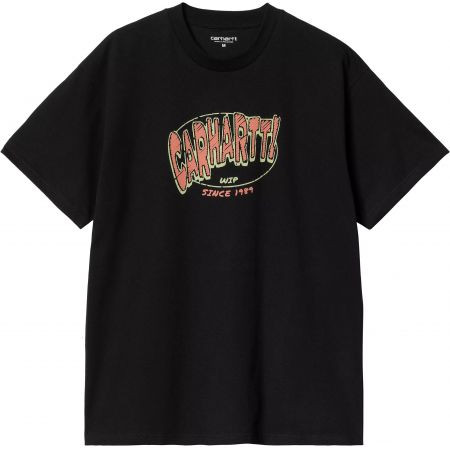 Triko Carhartt Wip Hot Script S/S - Černá - L