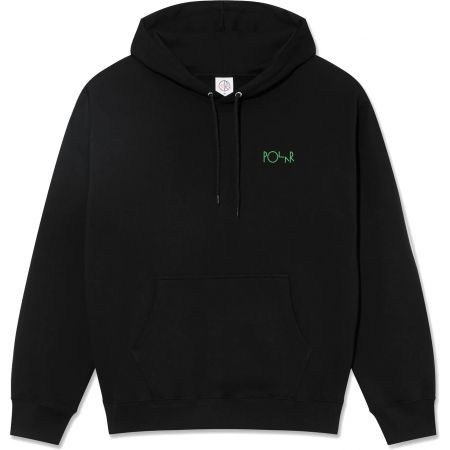 Mikina Polar Dave Hoodie Fill Logo Ourse - Černá - L
