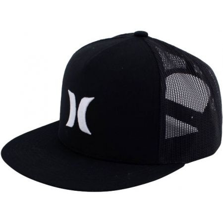 Kšiltovka Hurley Icon Solid Flat Trucker - Černá - Univerzální