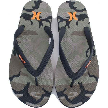 Žabky Hurley Icon Printed - Hnědá - Us10