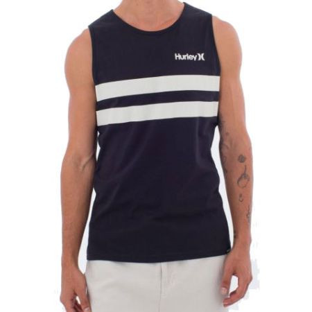 Tílko Hurley Oceancare Stripes - Černá - L