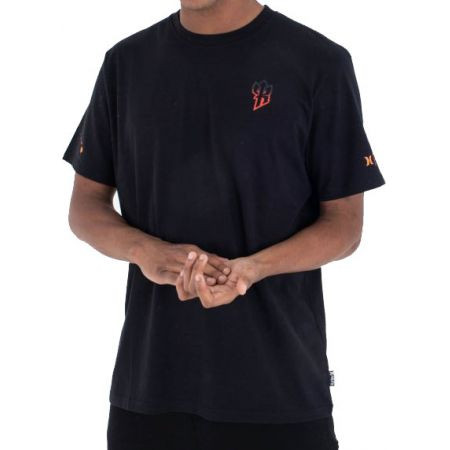 Triko Hurley Hawaii Sunset - Černá - L