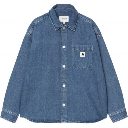 Košile Carhartt Wip Alta Jacket L/S Wms - Modrá - L