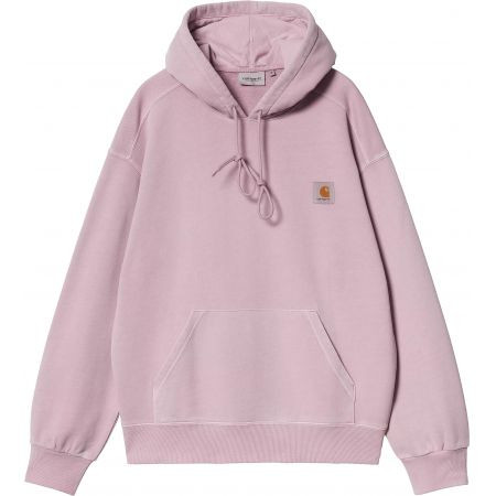 Mikina Carhartt Wip Hooded Nelson - Růžová - L