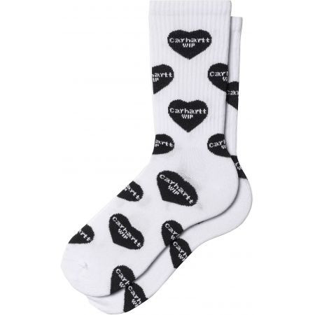 Ponožky Carhartt Wip Heart Logo - Bílá - Univerzální
