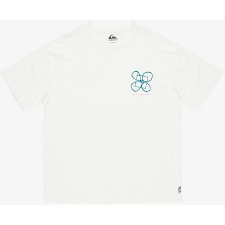 Triko Quiksilver Hw Outside Inside - Bílá - L