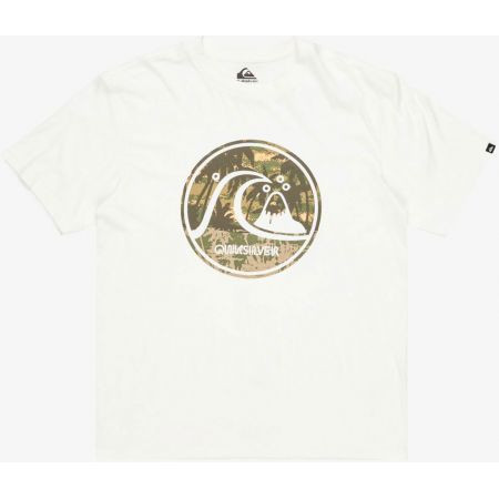 Triko Quiksilver Evo Bubble Wrapped - Bílá - L