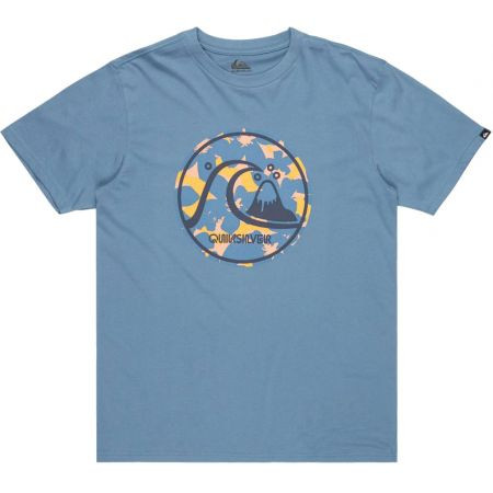 Triko Quiksilver Evo Bubble Wrapped - Modrá - L