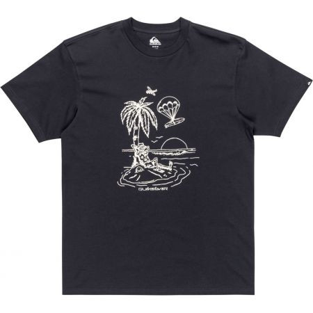 Triko Quiksilver Ev Tuned Out - Černá - L