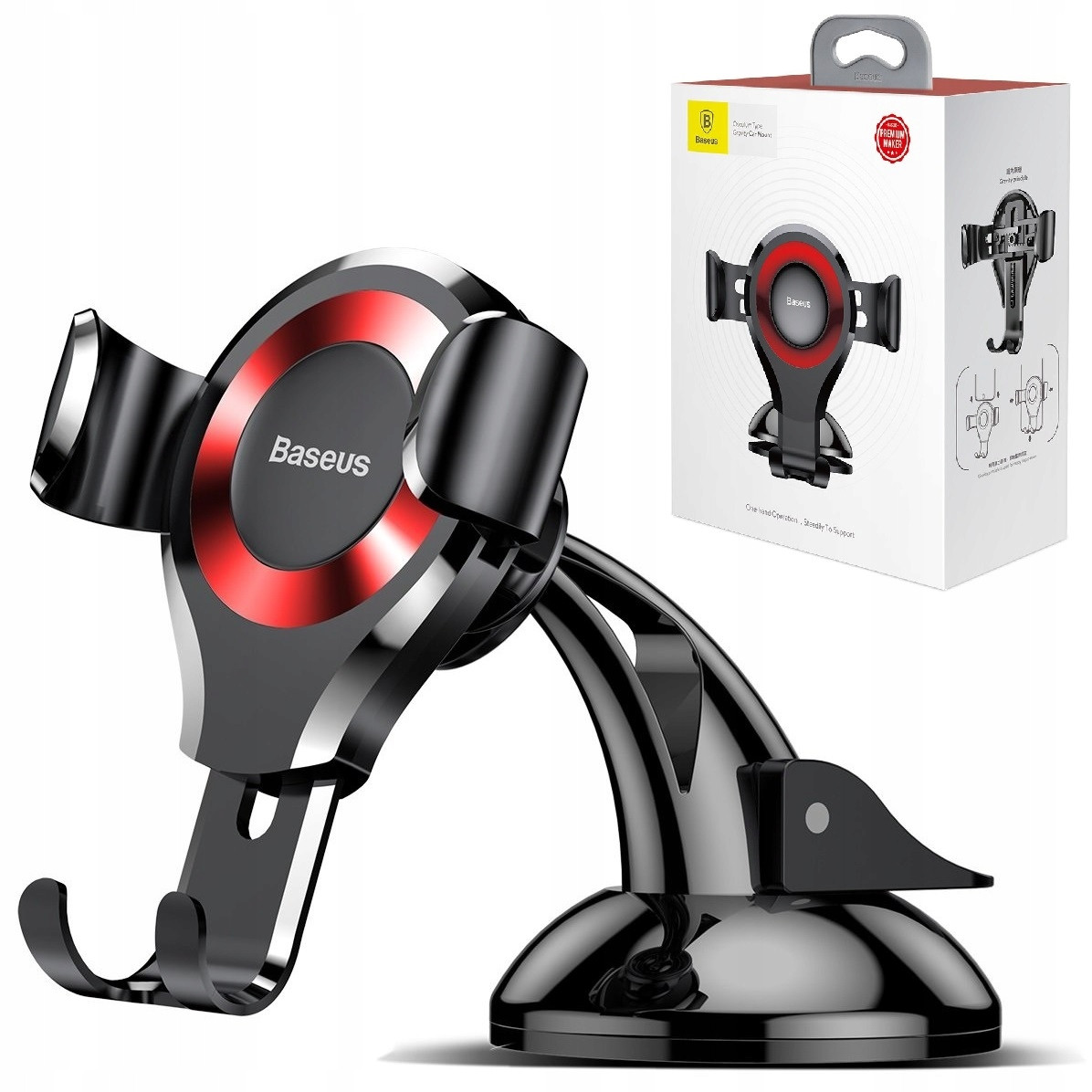 2 x gravitační Držák Na Telefon Do Auta Baseus