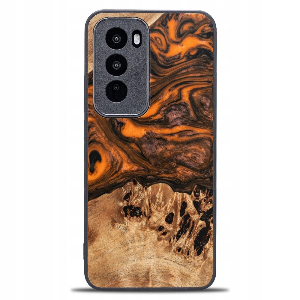 Bewood Unikátní Pouzdro pro Oppo Reno 12 5G oranžové