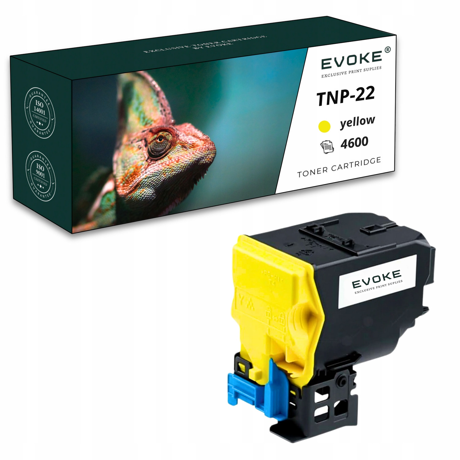 Toner do tiskárny Konica Minolta TNP-22 žlutý 4600 stran TNP22