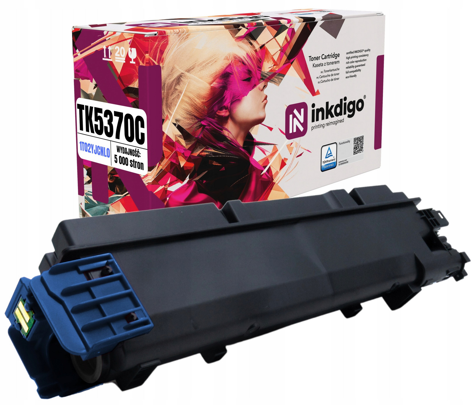 Náhradní Toner TK5370C Pro Tiskárnu Kyocera Ecosys Ma 3500 cifx Pa 3500 cx