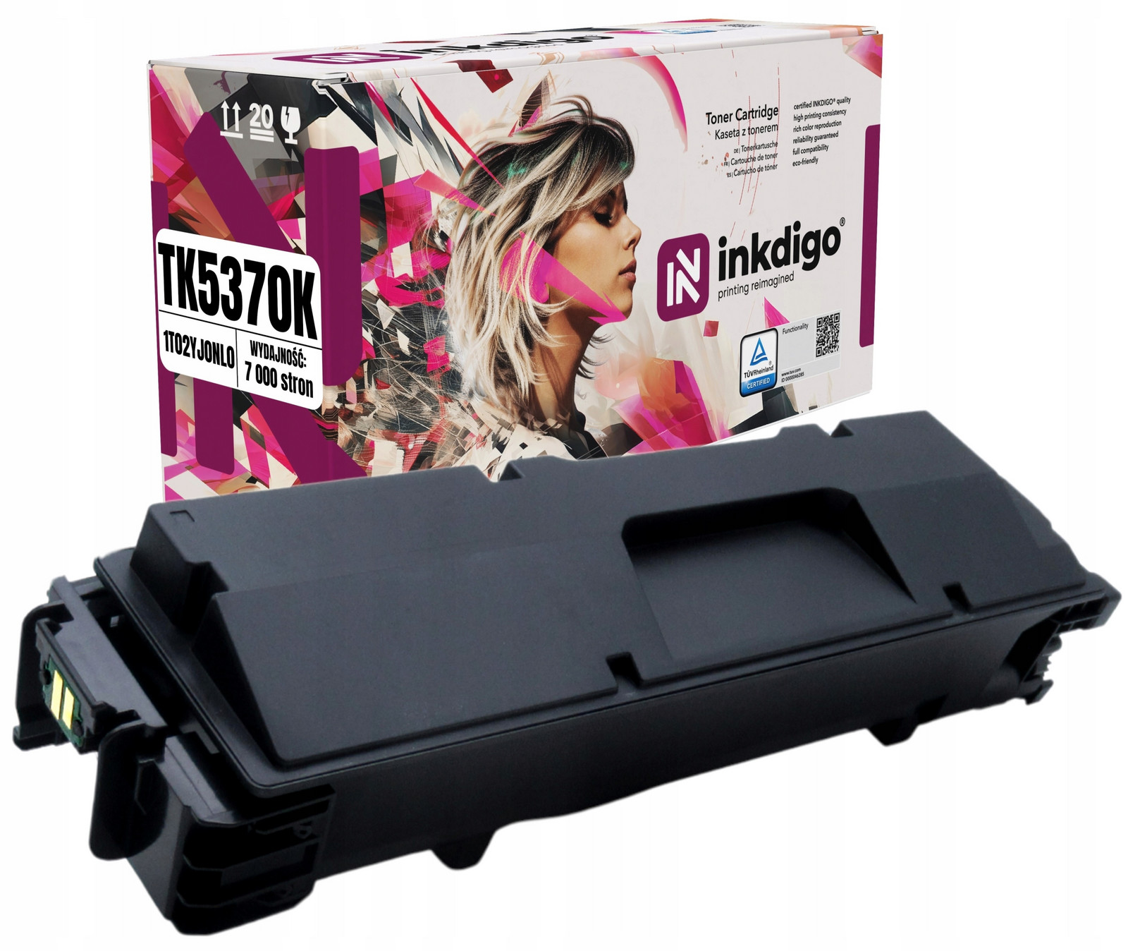 Náhradní Toner TK5370K Pro Tiskárnu Kyocera Ecosys Ma 3500 cifx Pa 3500 cx