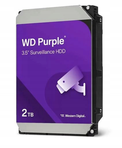Hdd Disk Wd Purple 2TB 3,5