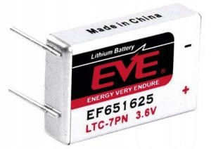 Baterie EF651625 Eve 750 mAh 3.6V LTC-7PN Harris