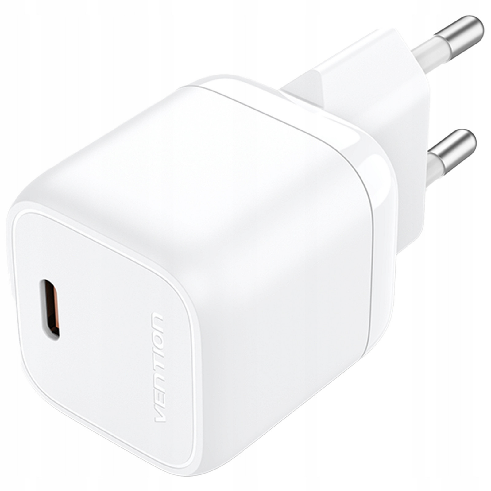 Vention Síťová nabíječka Usb-c Kostka Qc 4.0 Pd 3.0 Afc GaN napájecí adaptér 30W