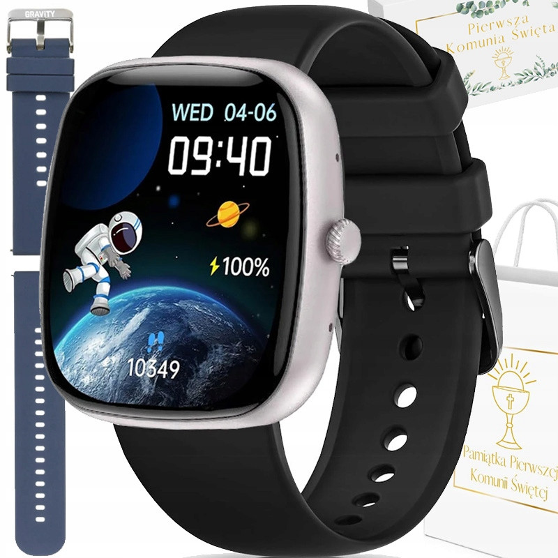 Dětské hodinky Chytré Hodinky Gravity Hovory Hudba Monitor Spánku Puls