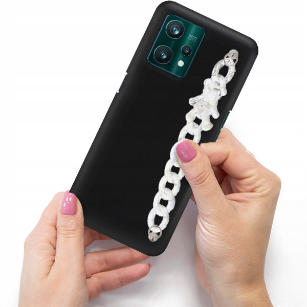 Pouzdro Mat Kouzlo Blink Pro Realme 9 Pro Plus Bílý Medvídek