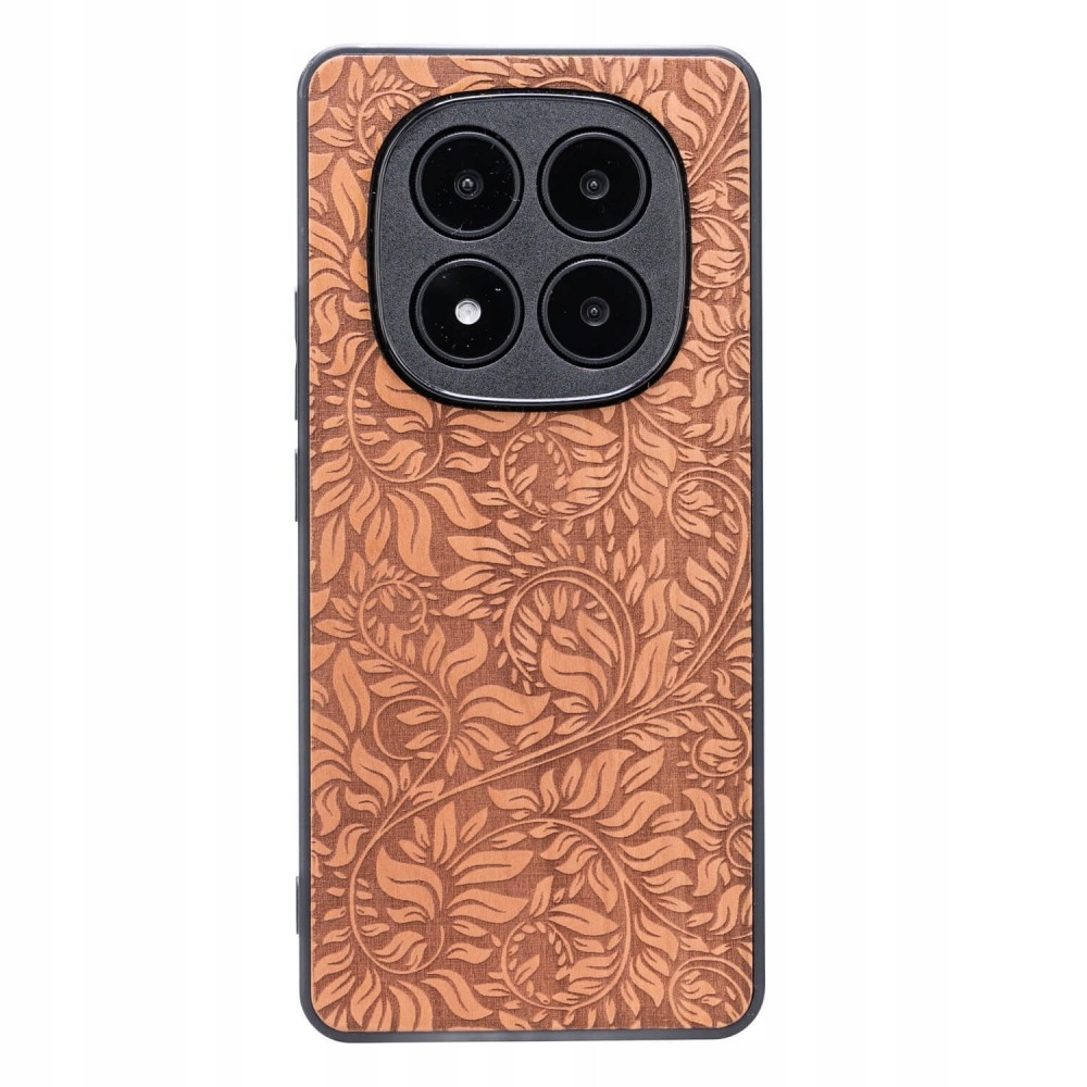Dřevěné Pouzdro Bewood pro Xiaomi Redmi Note 14 Pro Plus 5G Jabloňové Listy