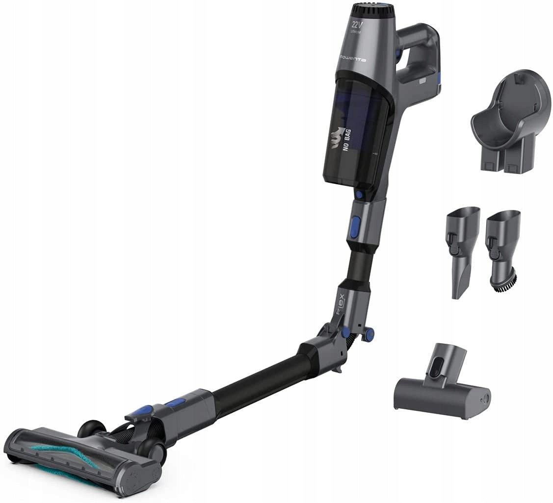 Tyčový vysavač Rowenta Flex černý