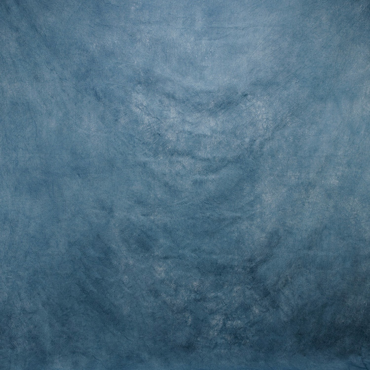 Modré fotografické pozadí Bavlněné Gnieciuch 2,6x3 m