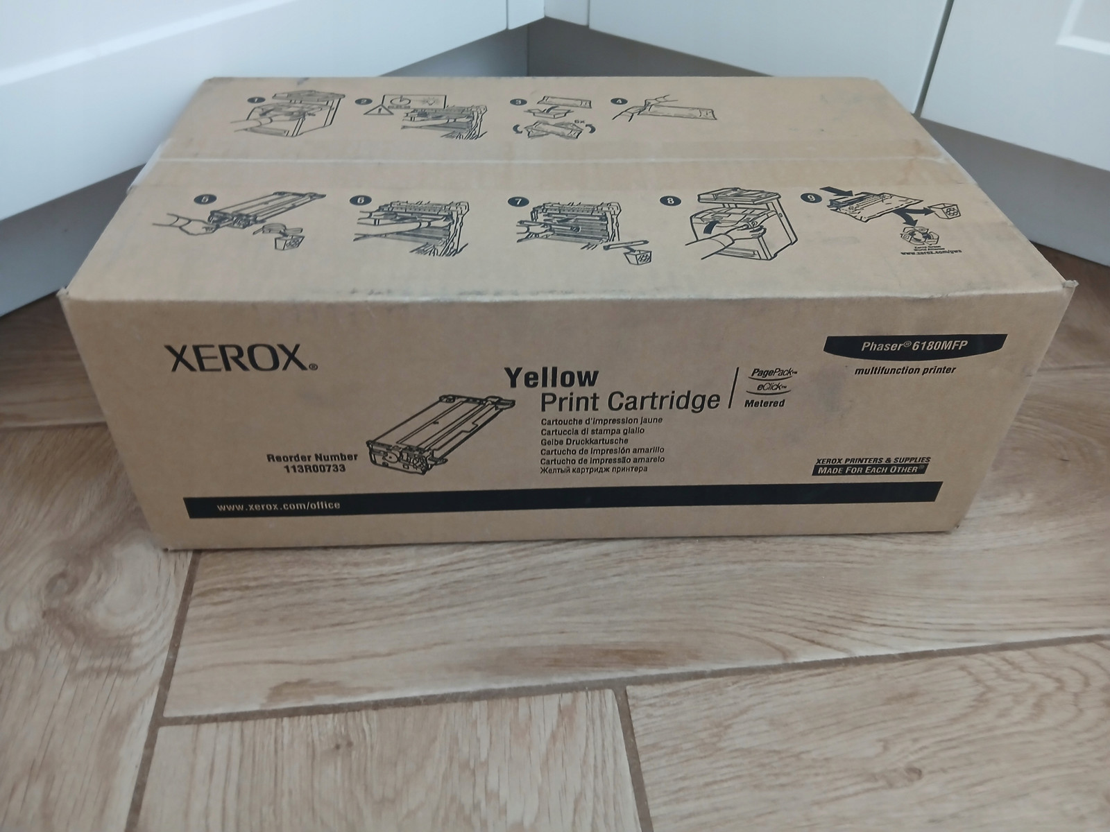 Toner Xerox 113R00733 Phaser 6180 Žlutý Originál