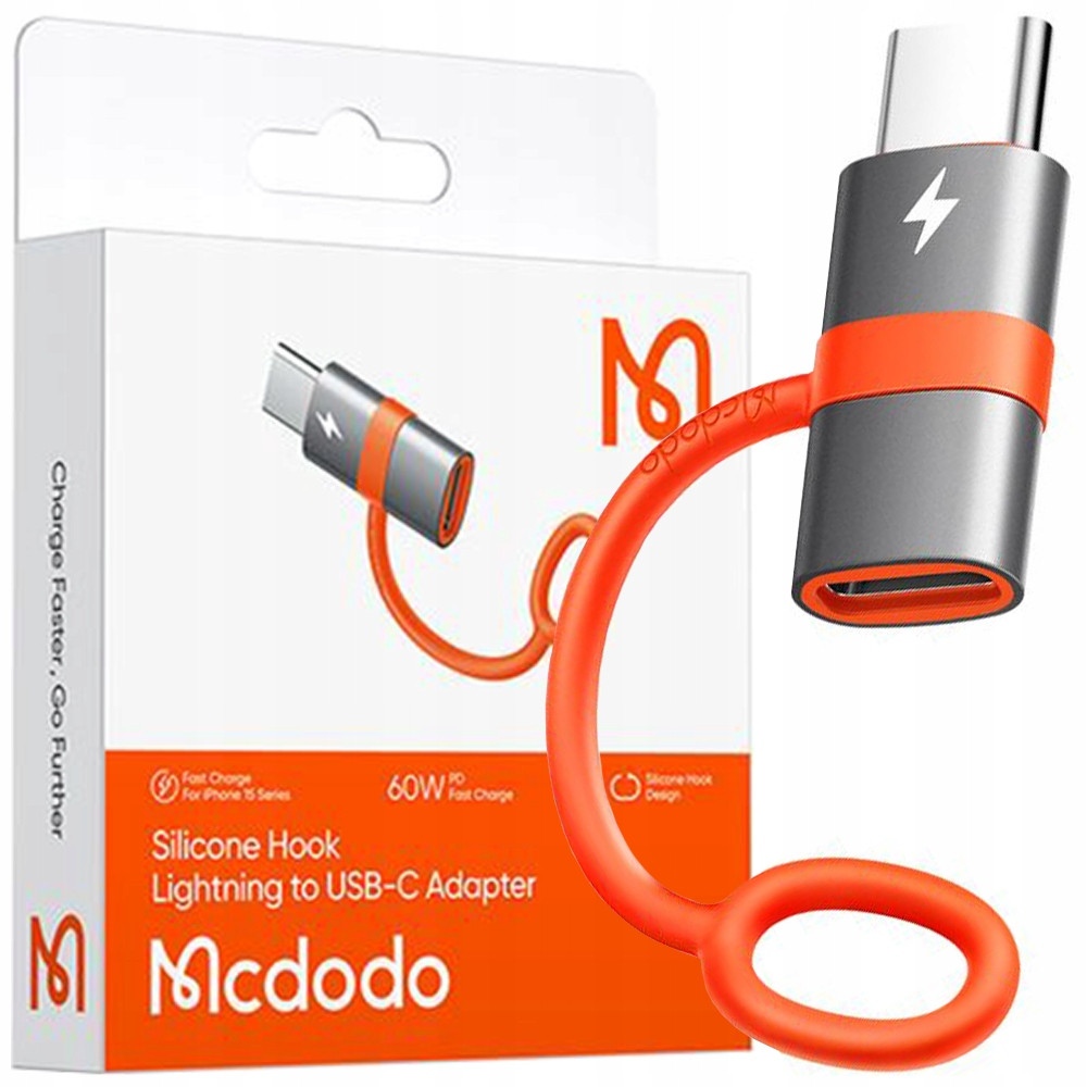 2 x Mcdodo Kompatibilní adaptér Lightning pro Usb-c Rychlé nabíjení Pd 36W