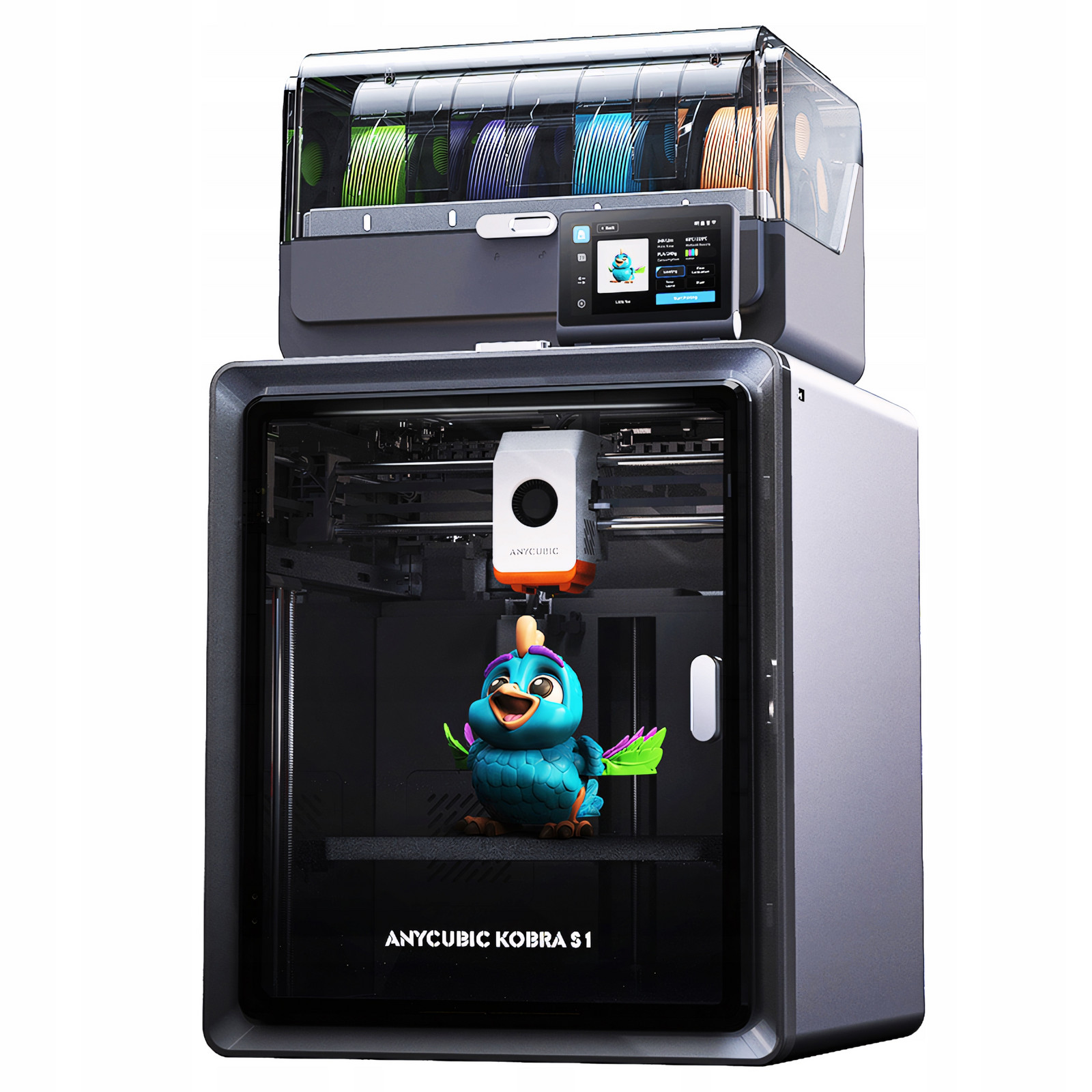 Anycubic Kobra S1 Combo 3D tiskárna Fdm uzavřená vícebarevná Ace Pro