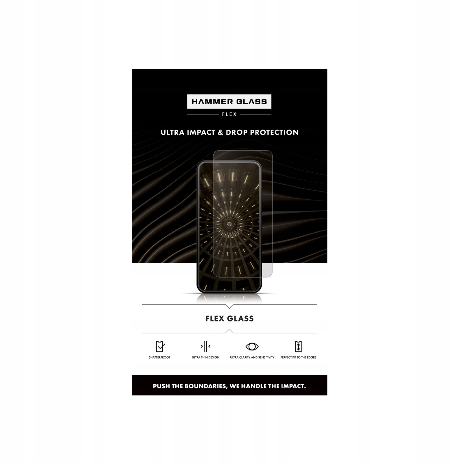 2 x Hammer Glass Flex iPhone 16