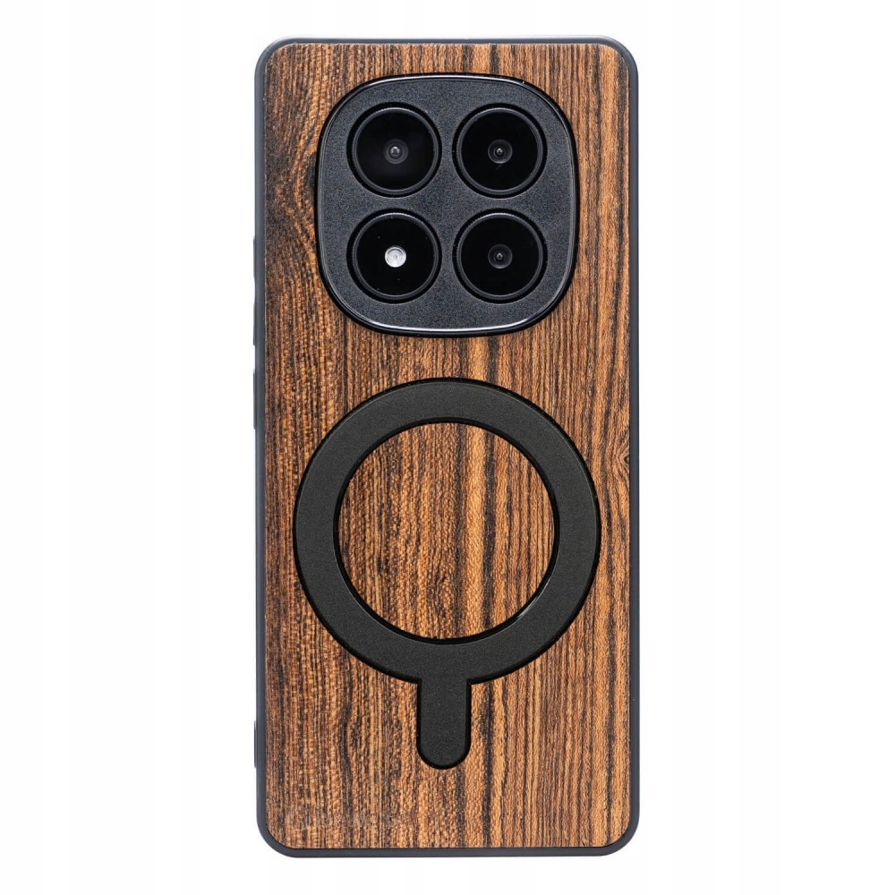 Dřevěné Pouzdro Bewood pro Xiaomi Redmi Note 14 Pro Plus 5G Bocote s MagSafe