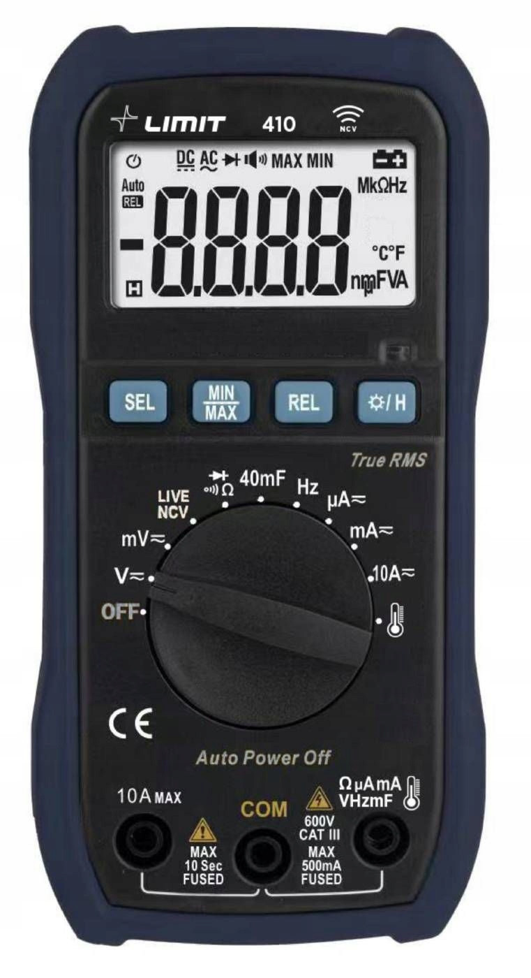 2 x Digitální Multimetr DM 410 289600009 Limit