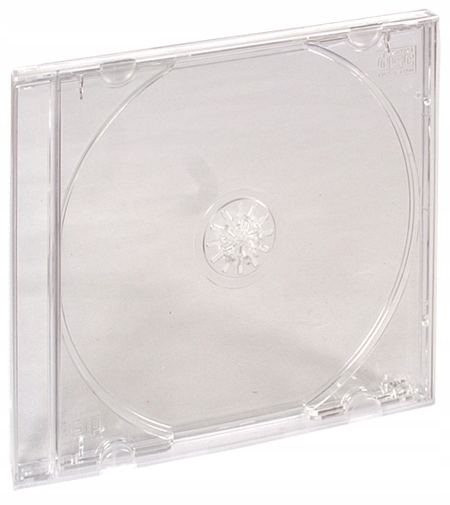 2 x Krabice 1 CD Jewel Case Verbatim Box Clear 100 ks
