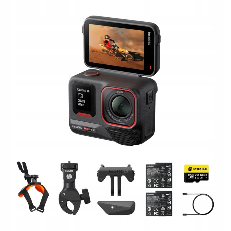Insta360 Ace Pro 2 Motorcycle Bundle Motocyklová sada