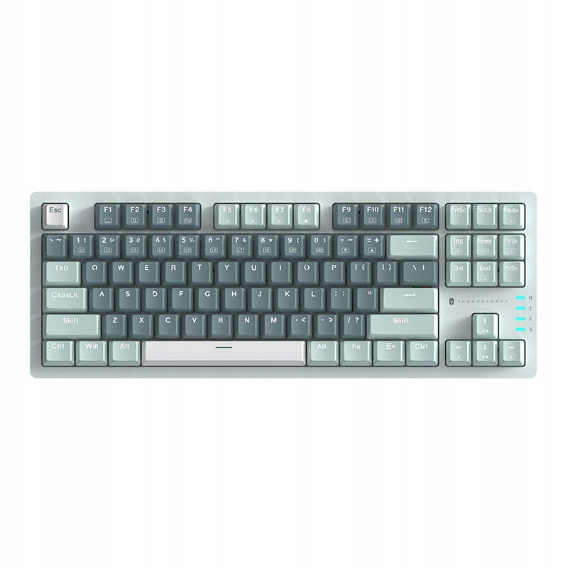 2 x Thunderobot K87 Herní Mechanická Klávesnice Red Switch Podsvícená