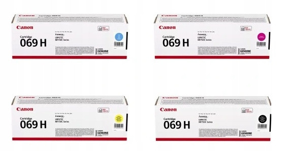 Sada Tonerů 4x Canon CRG-069H 5096C002 5095C002 5098C002 5097C002