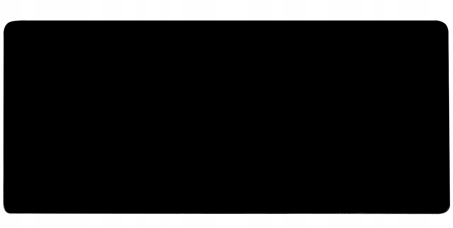 2 x Podložka Pod Myš velká černá