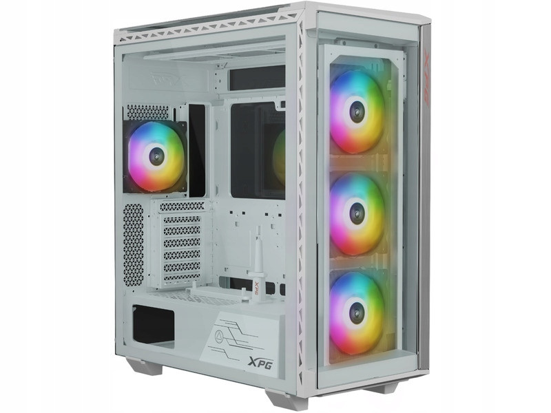 Xpg Battlecruiser II St Midi Tower Bílá