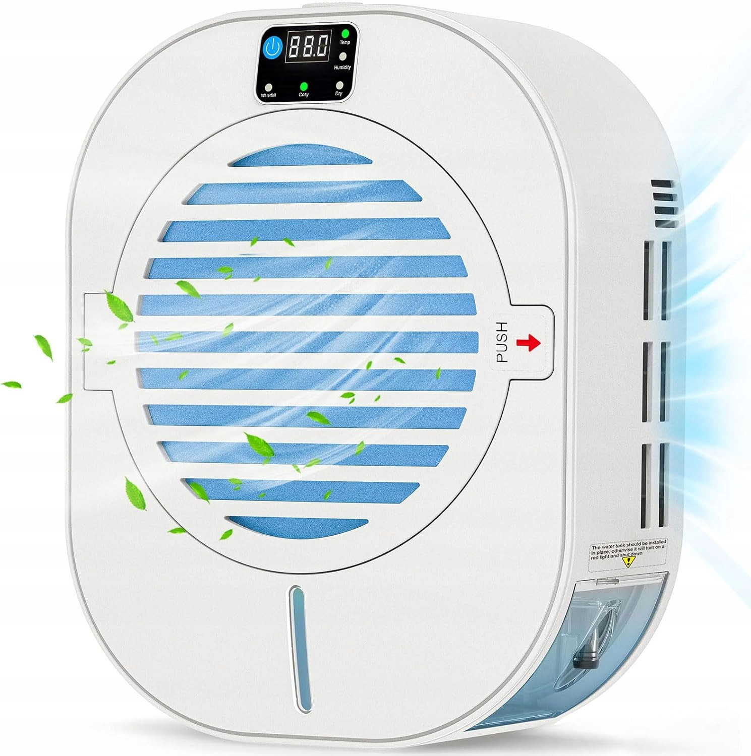 Odvlhčovač vzduchu Niuxx W-018, LCD, koupelna, filtr, drenáž