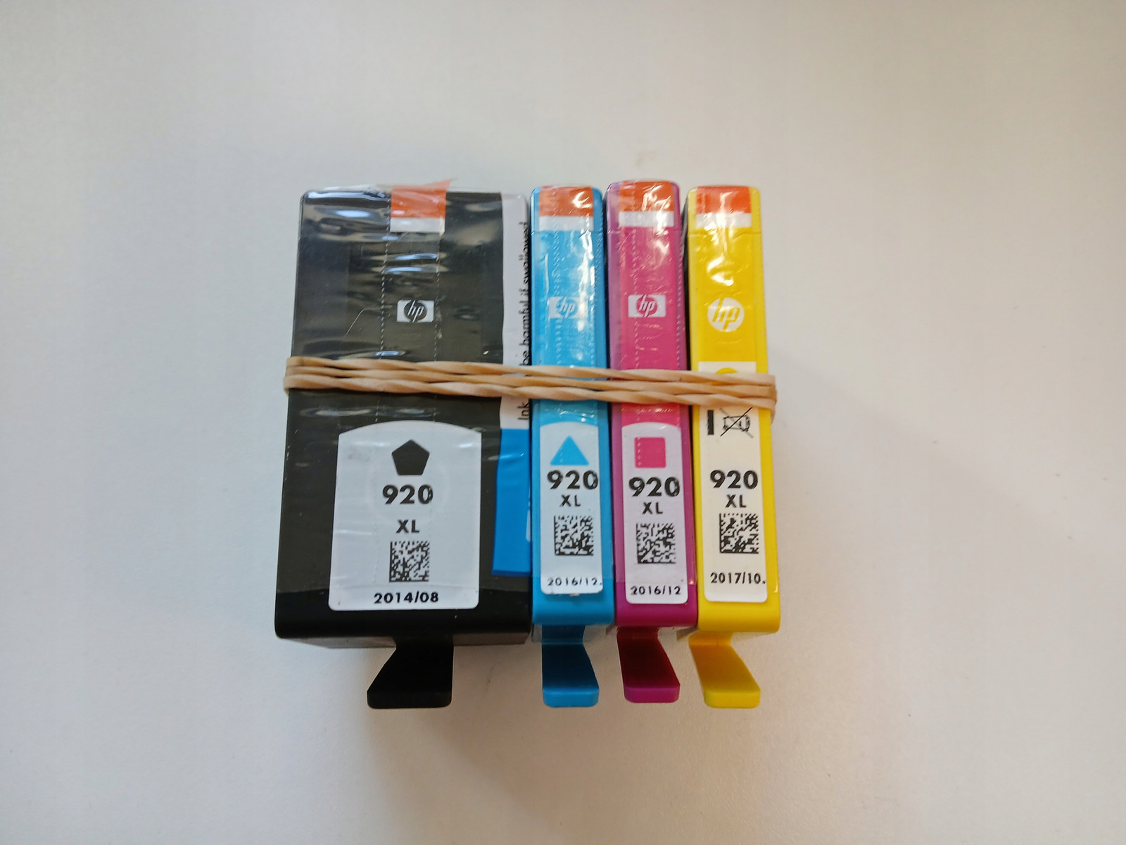 4 x Originální Inkoust Hp 920XL 920 XL Officejet 6000