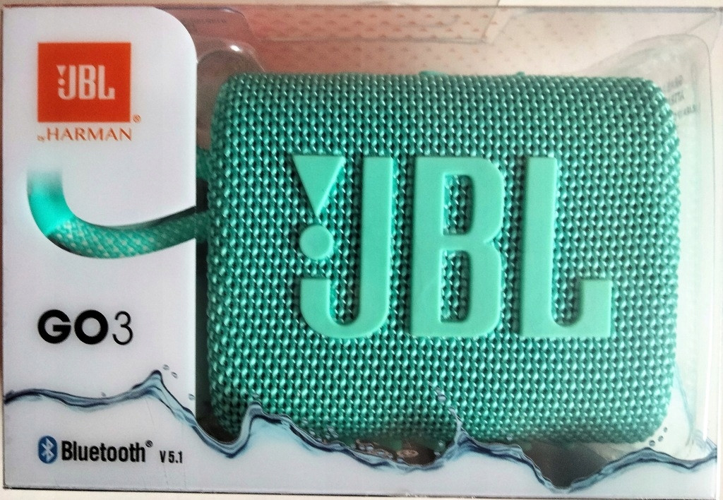 Přenosný reproduktor Jbl Go 3 modrý 4,2 W