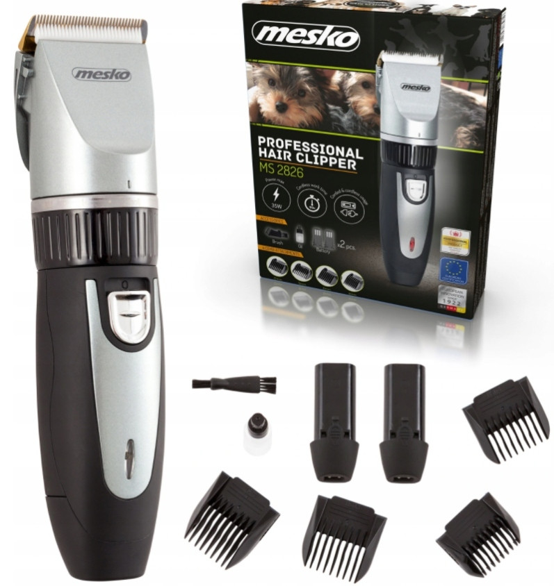 2 x Stříhačka Pro Zvířata A Kočky Profesionální AD2826