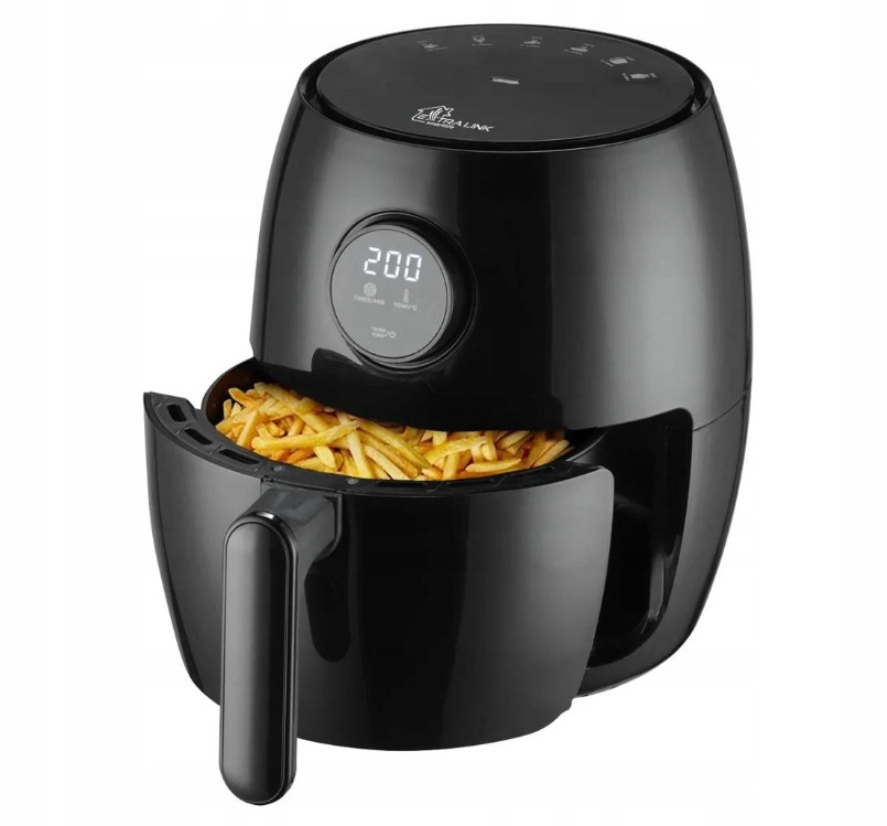 2 x Beztuková fritéza Air Fryer SJ-200 Grilování smažení Led 2L 1